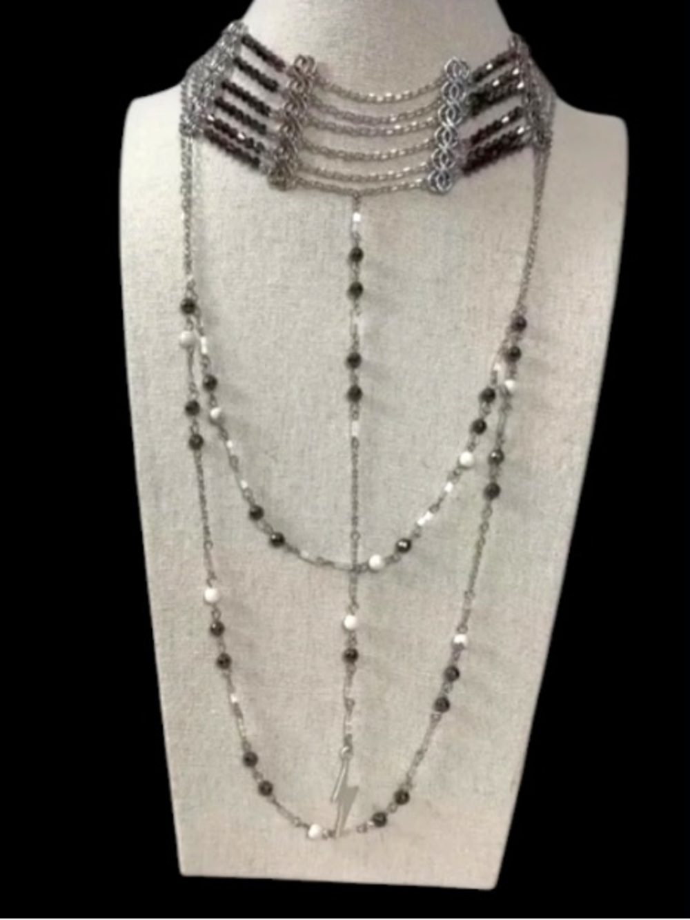 Free People x Ariana OST Lotus Layered Necklace - Picture 3 of 7